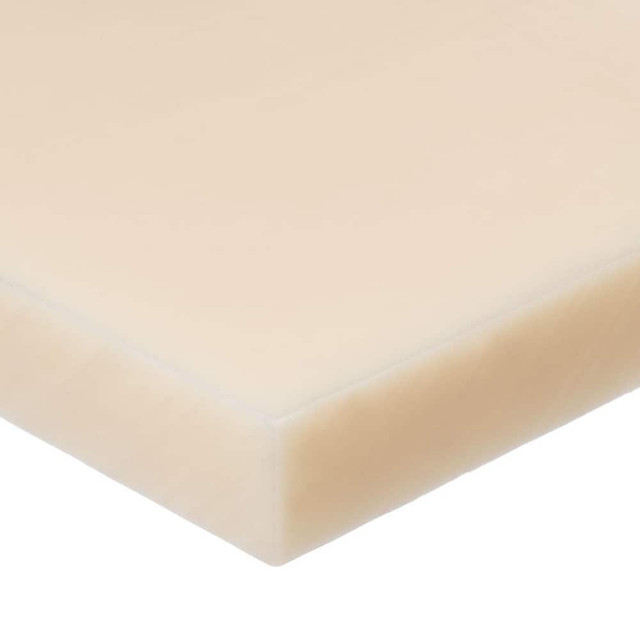 USA Industrials BULK-PS-NYL-102 Plastic Sheet:  Nylon 6/6,  1-3/4" Thick x  24" Long,  Off-White,  Opaque,  13000 psi Tensile Strength