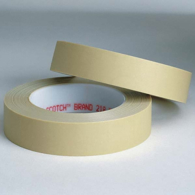 3M 7010334619 Masking Tape: 60 yd Long, 5 mil Thick, Green