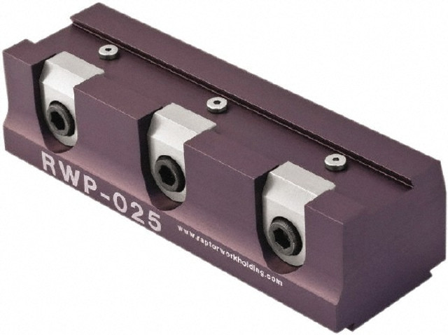 Raptor Workholding RWP-025 Modular Dovetail Vise: 3/4'' Jaw Width, 0.75'' Max Jaw Capacity