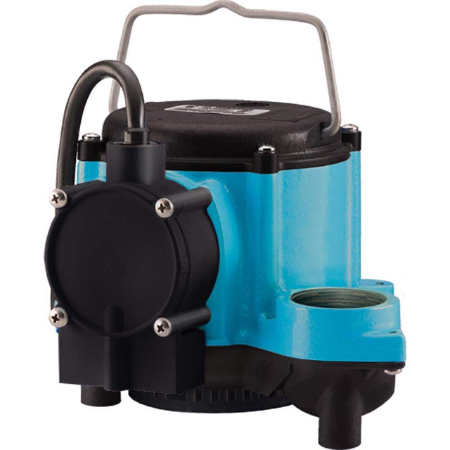 Little Giant. Pumps 506125 Sump Sewage & Effluent Pump: Integral Diaphragm, 9A, 115V