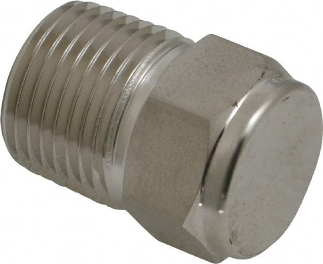 Ham-Let 3001197 Pipe Plug: 3/8" Fitting, 316 Stainless Steel