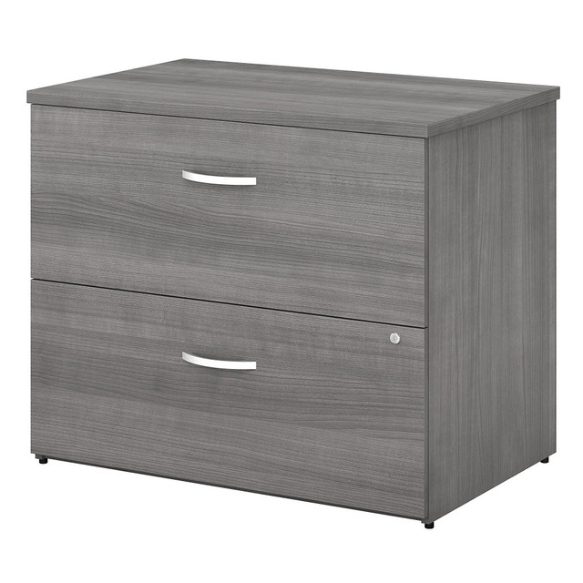 BUSH INDUSTRIES INC. SCF136PGSU Bush Business Furniture Studio C 35-2/3inW x 23-1/3inD Lateral 2-Drawer File Cabinet, Platinum Gray, Standard Delivery BUSH INDUSTRIES INC. SCF136PGSU Bush Business Furniture Studio C 35-2/3inW x 23-1/3inD Lateral 2-Drawer File Cabinet, Platinum Gray, Standard Delivery