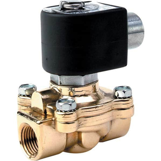 Parker 43551126 Solenoid Valve: 2-Way, 3/4" Port