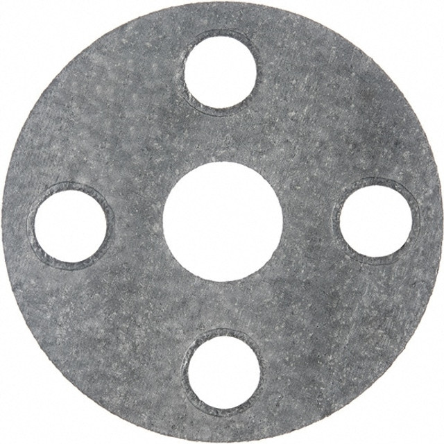 USA Industrials BULK-FG-1727 Flange Gasket: For 4" Pipe, 4-1/2" ID, 9" OD, 1/8" Thick, Flexible Graphite