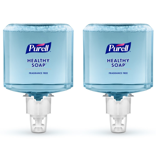 GOJO INDUSTRIES INC 5072-02 PURELL Brand Gentle and Free HEALTHY SOAP Foam ES4 Refill, Fragrance Free, 40.6 Oz, Pack of 2 GOJO INDUSTRIES INC 5072-02 PURELL Brand Gentle and Free HEALTHY SOAP Foam ES4 Refill, Fragrance Free, 40.6 Oz, Pack of 2
