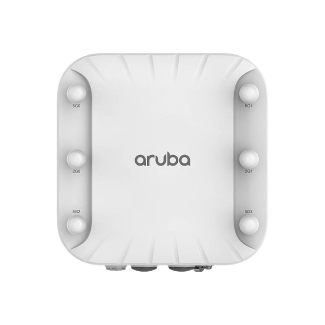 HP INC. Aruba R4H03A HPE Aruba AP-518 (US) - Hardened - wireless access point - Bluetooth, Wi-Fi 6 - 2.4 GHz, 5 GHz - BTO - in-ceiling