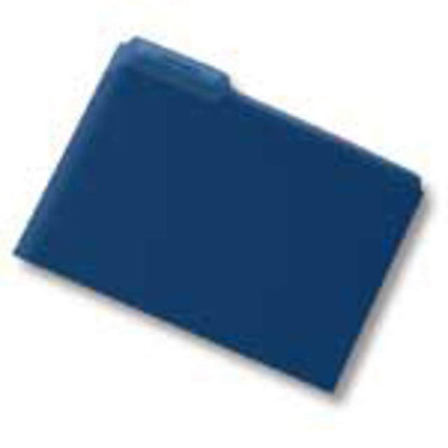 ESSELTE CORP 15213BLU Pendaflex 2-Tone Color Folders, 1/3 Cut, Letter Size, Blue, Pack Of 100