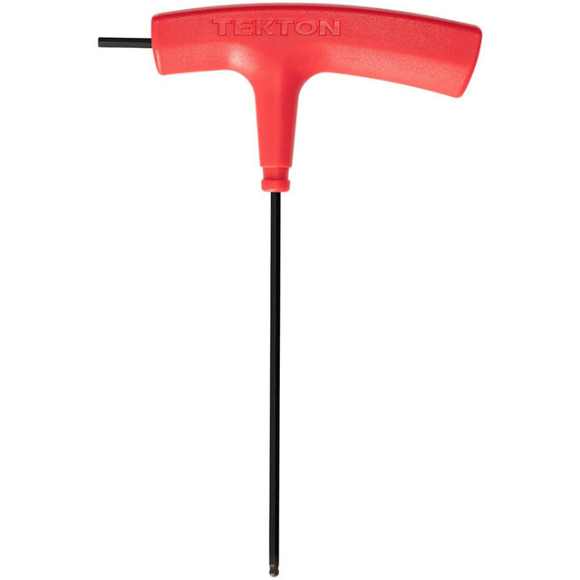 Tekton KTX38025 Hex Keys; End Type: Ball ; Hex Size (mm): 2.500 ; Handle Type: T-Handle ; Arm Style: T-Handle ; Overall Length (Decimal Inch): 5.5000 ; Overall Length Range: Less than 9 in