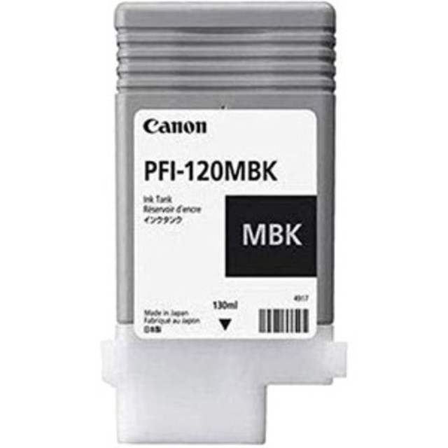 CANON USA, INC. Canon 2884C001  PFI-120 MBK - 130 ml - matte black - original - ink tank - for imagePROGRAF GP-200, GP-300, TM-200, TM-205, TM-300, TM-305