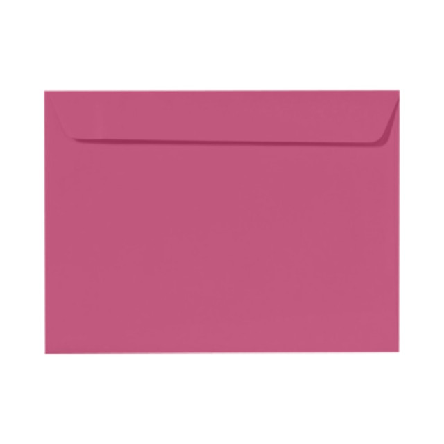 ACTION ENVELOPE EX4899-10-500 LUX Booklet 9in x 12in Envelopes, Gummed Seal, Magenta, Pack Of 500