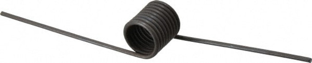 Gardner Spring 666180125ML 180° Deflection Angle, 1.082" OD, 1/8" Wire Diam, 9 Coils, Torsion Spring