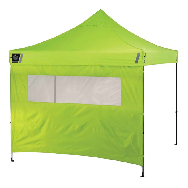 ERGODYNE CORPORATION Ergodyne 12989  SHAX 6092 Heavy-Duty Pop-Up Tent Sidewall, Lime
