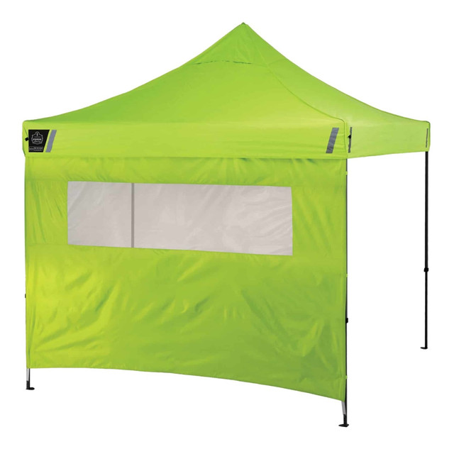 ERGODYNE CORPORATION 12989 Ergodyne SHAX 6092 Heavy-Duty Pop-Up Tent Sidewall, Lime