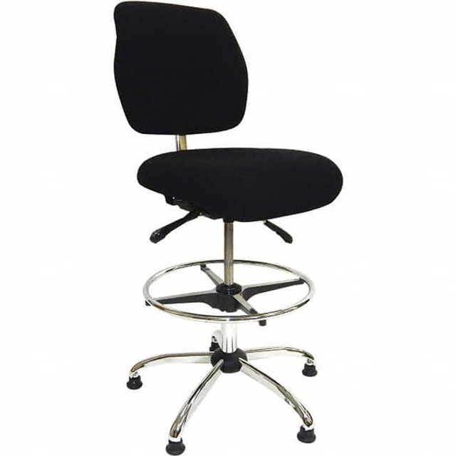 LISTA CHR-WB-ESD Task Chair: Nylon, Adjustable Height, Black