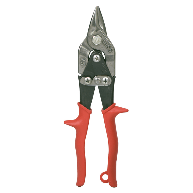 APEX TOOL GROUP 186-M5R Metalmaster Bulldog Snips, Straight Handle, Cuts Right, Left, and Straight