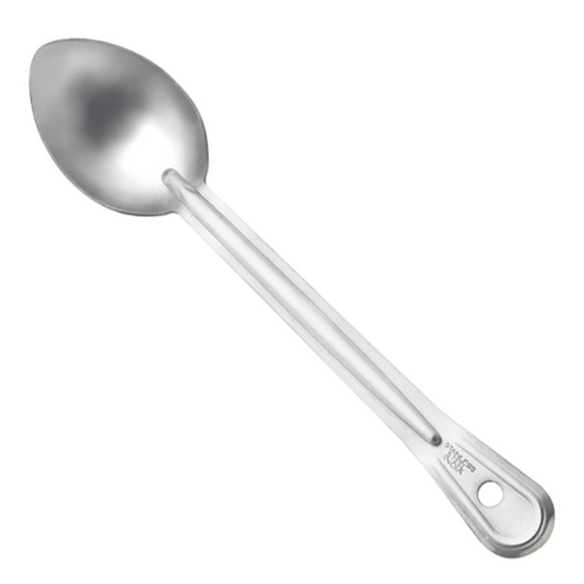 BROWNE & CO. 4760 Hoffman Browne Serving Spoons, 13in, Solid, Silver, Set Of 120 Spoons BROWNE & CO. 4760 Hoffman Browne Serving Spoons, 13in, Solid, Silver, Set Of 120 Spoons