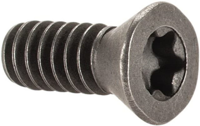 MSC SE-02-04 Cap Screw for Indexables: T15, Torx Drive, #6-32 Thread