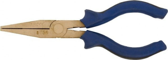 Ampco 8254 6-1/4" OAL, 0.55" Jaw Length, Nonsparking Pliers