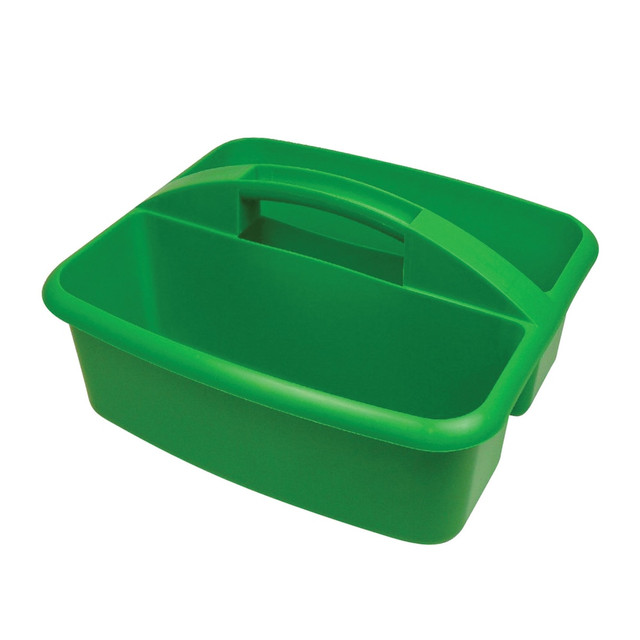 Romanoff ROM26005-3 Products Large Utility Caddy, 6 3/4inH x 11 1/4inW x 12 3/4inD, Green, Pack Of 3 Romanoff ROM26005-3 Products Large Utility Caddy, 6 3/4inH x 11 1/4inW x 12 3/4inD, Green, Pack Of 3