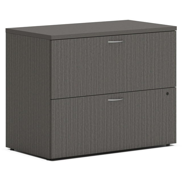 HNI CORPORATION HONLLF3620L2LS1 HON MOD Desk 36inW x 20inD Lateral 2-Drawer File Cabinet With Removable Top, Slate Teak HNI CORPORATION HONLLF3620L2LS1 HON MOD Desk 36inW x 20inD Lateral 2-Drawer File Cabinet With Removable Top, Slate Teak