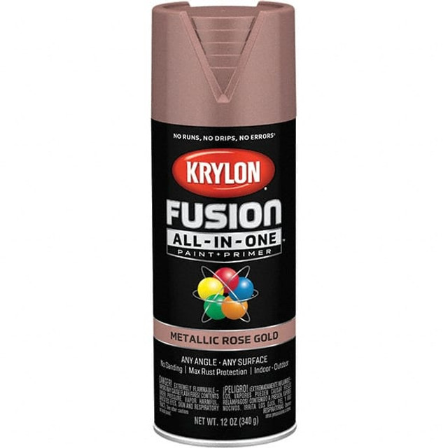 Krylon K02700007 Acrylic Enamel Spray Paint: Rose Gold, Metallic, 12 oz