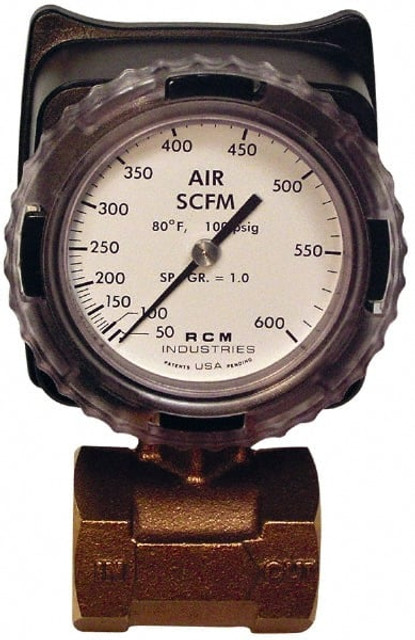 MSC 1 1/2-71-R600-I 1-1/2" NPT Port RCM Industries Flo-Gage Flowmeter