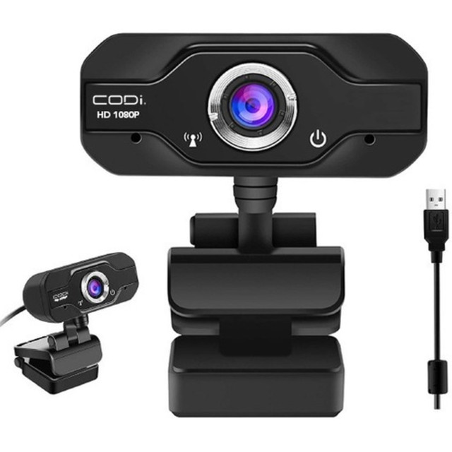 CODI ACQUISITION LLC A05024 Codi Aquila HD 1080P Fixed Focus Webcam