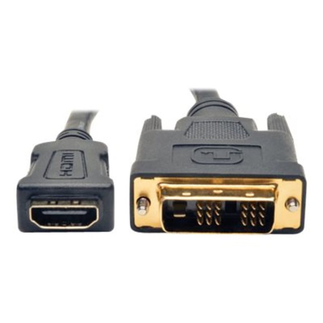 TRIPP LITE P130-08N  Tripp Lite HDMI To DVI Adapter Cable, 8in, Black