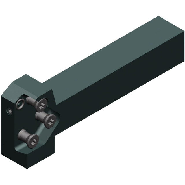 Widia 6499273 Indexable Grooving-Cutoff Toolholder: WGCMSR2065C, 0.236 to 0.315" Groove Width, 1.2598" Max Depth of Cut, Right Hand