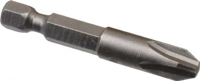 Apex 493X Power Screwdriver Bit: #3 Phillips, #3 Speciality Point Size, 1/4" Hex Drive