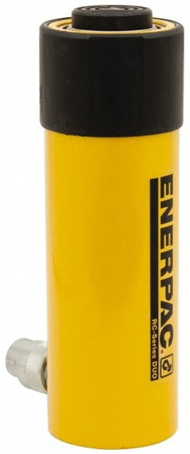 Enerpac RC256 Portable Hydraulic Cylinder: Single Acting, 32.23 cu in Oil Capacity