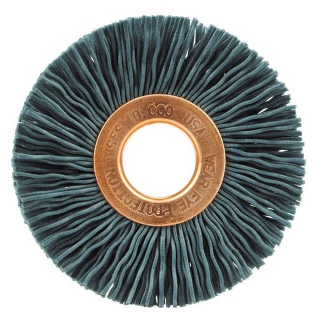 Weiler 17543 Wheel Brush: 2" Wheel Dia, Crimped