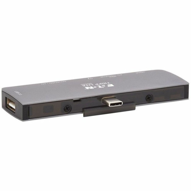 TRIPP LITE U442-DOCK15-S Eaton Tripp Lite Series USB C Docking Station HDMI USB-A SD/Micro SD PD Charging Gray - Docking station - USB-C / Thunderbolt 3 - HDMI TRIPP LITE U442-DOCK15-S Eaton Tripp Lite Series USB C Docking Station HDMI USB-A SD/Micro SD PD Charging Gray - Docking station - USB-C / Thunderbolt 3 - HDMI