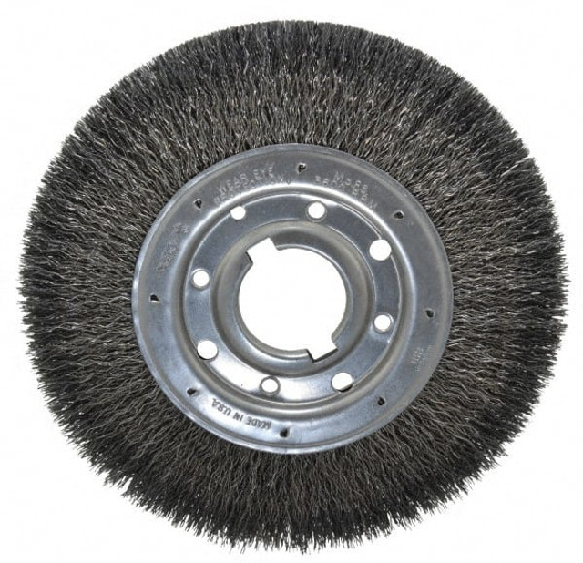 Osborn 0002244100 Wheel Brush: 10" Wheel Dia, Crimped