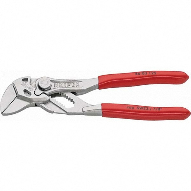 Knipex 86 03 125 Tongue & Groove Plier: 7/8" Cutting Capacity