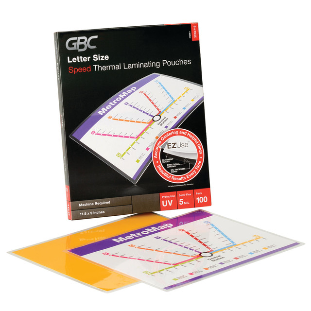 ACCO BRANDS USA, LLC 3200716 Swingline GBC EZUse Thermal Laminating Pouches