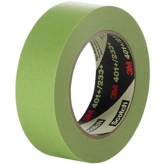 3M Masking Tape: 24 mm Wide, 55 m Long, 6.7 mil Thick, Green 7000148422