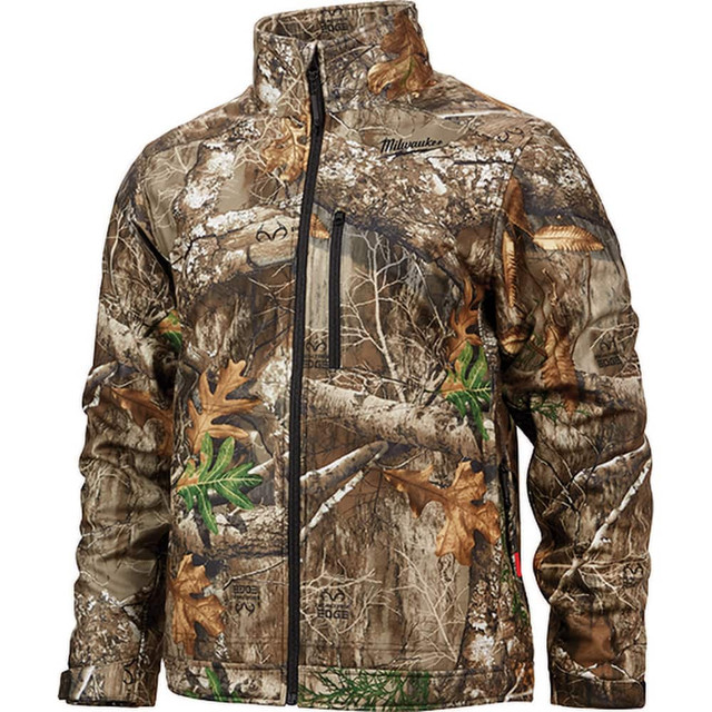 Milwaukee Tool M101C-212X Heated Jacket: Size 2X-Large, Real Tree Camo, Polyester