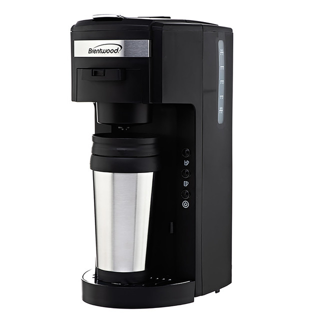 BRENTWOOD APPLIANCES, INC. 99594445M Brentwood Single-Serve 5-Cup Coffee Maker, Black BRENTWOOD APPLIANCES, INC. 99594445M Brentwood Single-Serve 5-Cup Coffee Maker, Black