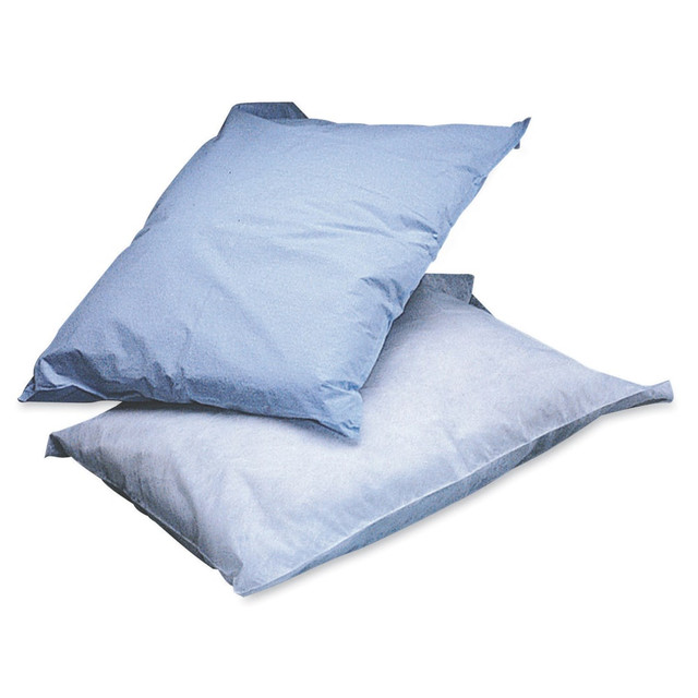 MEDLINE INDUSTRIES, INC. NON24346 Medline Disposable Pillow Covers, 21in x 30in, Blue, Box Of 100 MEDLINE INDUSTRIES, INC. NON24346 Medline Disposable Pillow Covers, 21in x 30in, Blue, Box Of 100