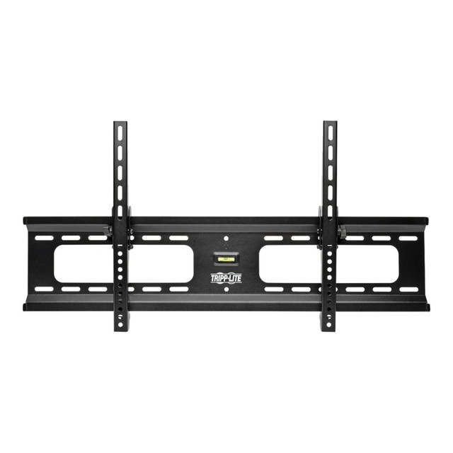 TRIPP LITE DWT3780XUL  Heavy-Duty Tilt Wall Mount for 37in to 80in TVs and Monitors, Flat or Curved Screens, UL Certified - Bracket - for flat panel - steel - black - screen size: 37in-80in - wall-mountable