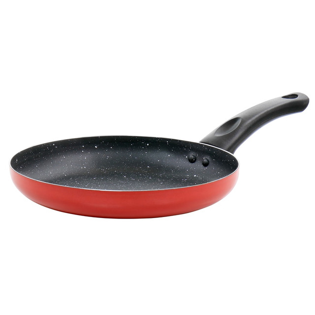 GIBSON OVERSEAS INC. 995117281M Oster Luneta Aluminum Non-Stick Frying Pan, 9-1/2in, Red