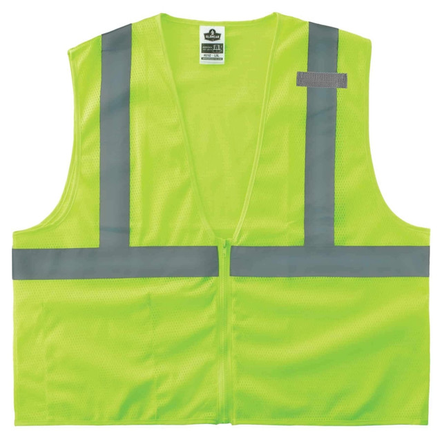 ERGODYNE CORPORATION Ergodyne 21051  GloWear Safety Vest, Type R Class 2 Economy Mesh, XS, Lime, 8210Z