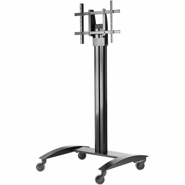 HITACHI GLOBAL STORAGE SR560M Peerless-AV SmartMount S560M Height-Adjustable Metal Flat-Panel Cart, 68 7/16inH x 35inW x 29inD, Black