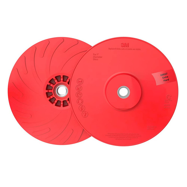 3M Disc Backing Pad: 7" Dia, Disc Backing Pad 7100258730