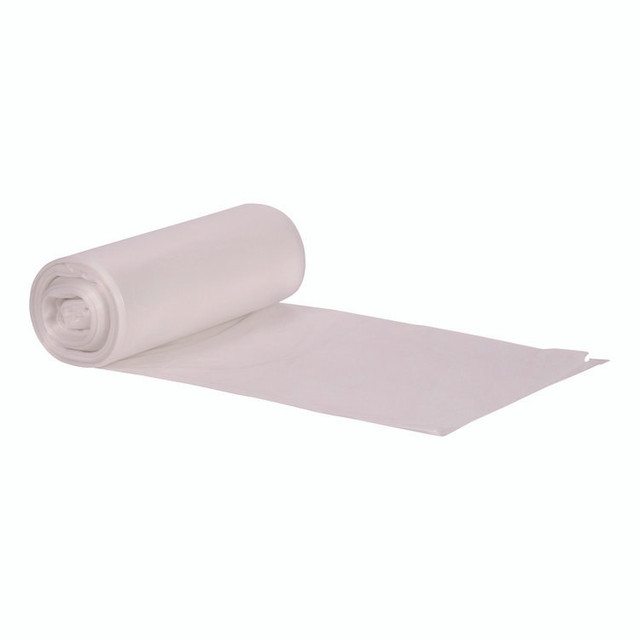 HERITAGE H4832MC R01 Linear Low-Density Can Liners, 16 gal, 0.5 mil, 24" x 32", Clear, 500/Carton