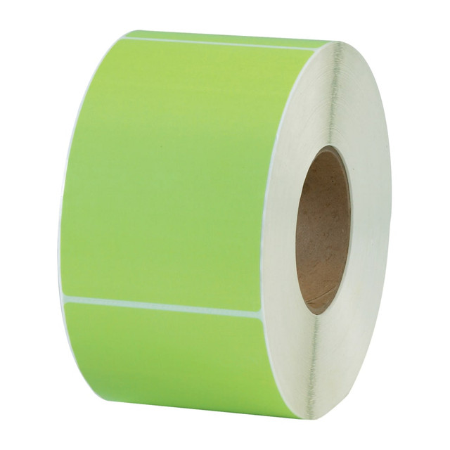 B O X MANAGEMENT, INC. THL130GN Partners Brand Color Thermal Labels, THL130GN, Rectangle, 4in x 6in, Green, 1,000 Labels Per Roll, Pack Of 4 Rolls B O X MANAGEMENT, INC. THL130GN Partners Brand Color Thermal Labels, THL130GN, Rectangle, 4in x 6in, Green, 1,000 Labels Per Roll, Pack Of 4 Rolls