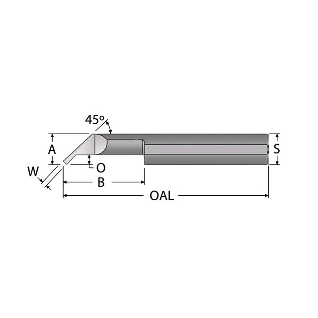 Scientific Cutting Tools UC37062-20A Grooving Tool: Undercut