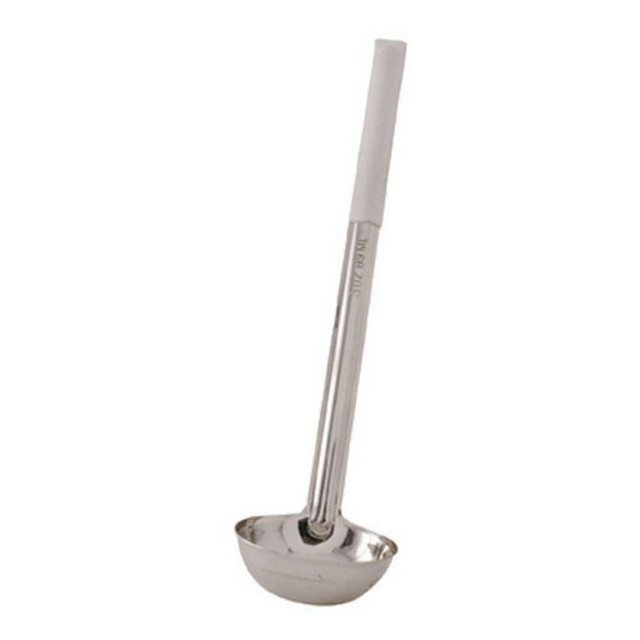 WINCO LDC-3  Stainless-Steel Ladle, 3 Oz, Ivory