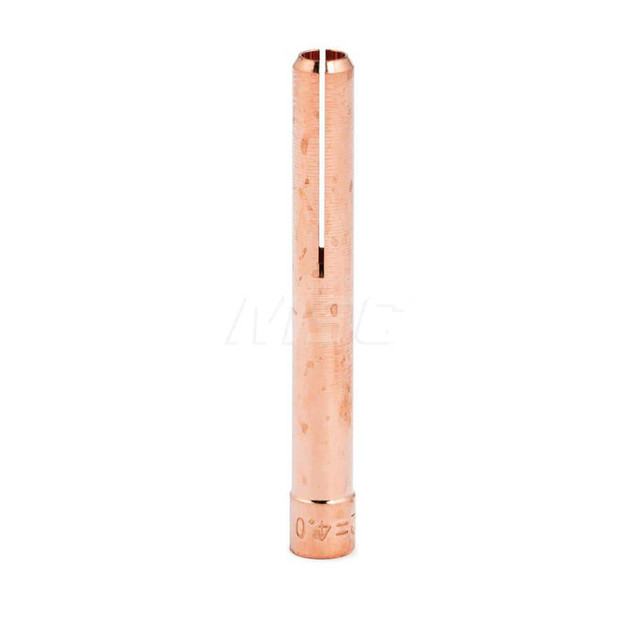 Lincoln Electric KP4750-532-B10 TIG Torch Collets & Collet Bodies; Product Type: Collet ; Hole Diameter: 0.1560 ; Material: Copper Alloy ; For Use With: 17/18/26 TIG Torches using 5/32" Tungsten Electrodes; 17/18/26 TIG Torches using 5/32" Tungsten E